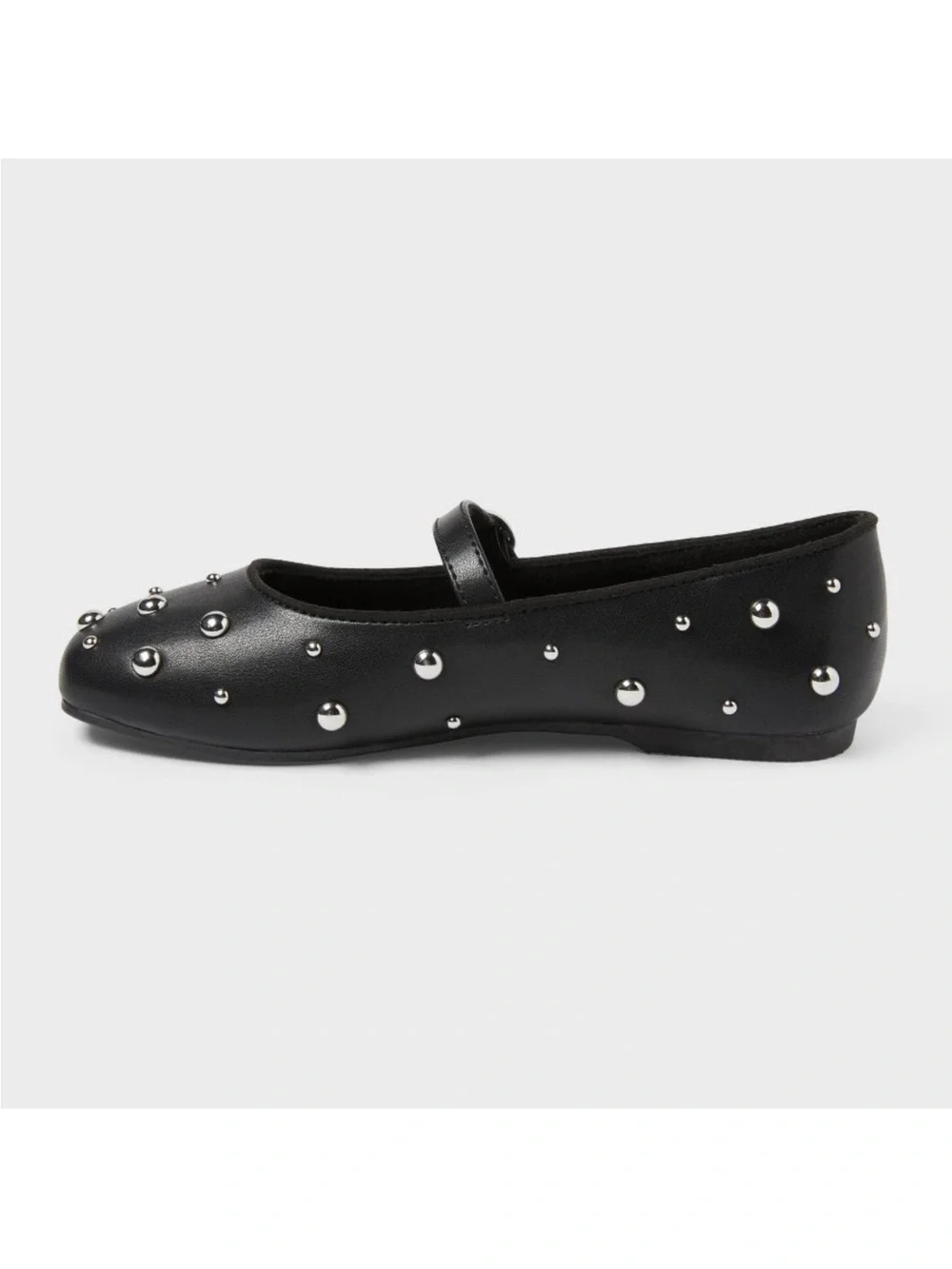 Art Class | Black Studded Mary Jane Flat